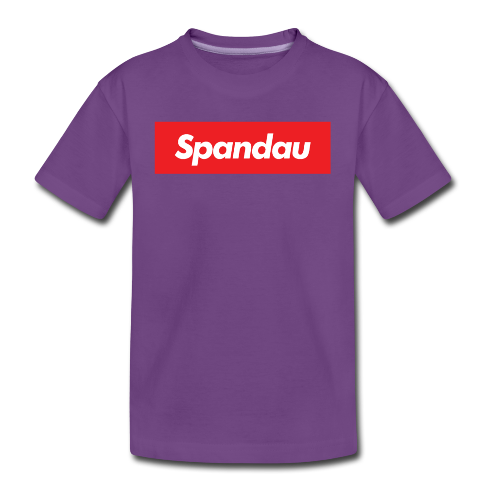 Spandau rot - Teenager Premium T-Shirt - Lila