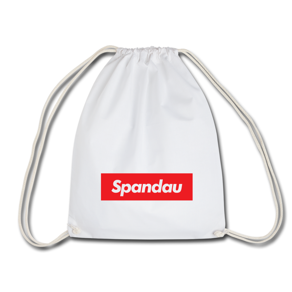 Spandau rot - Turnbeutel - Weiß