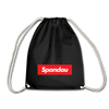 Spandau rot - Turnbeutel - Schwarz