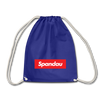 Spandau rot - Turnbeutel - Königsblau
