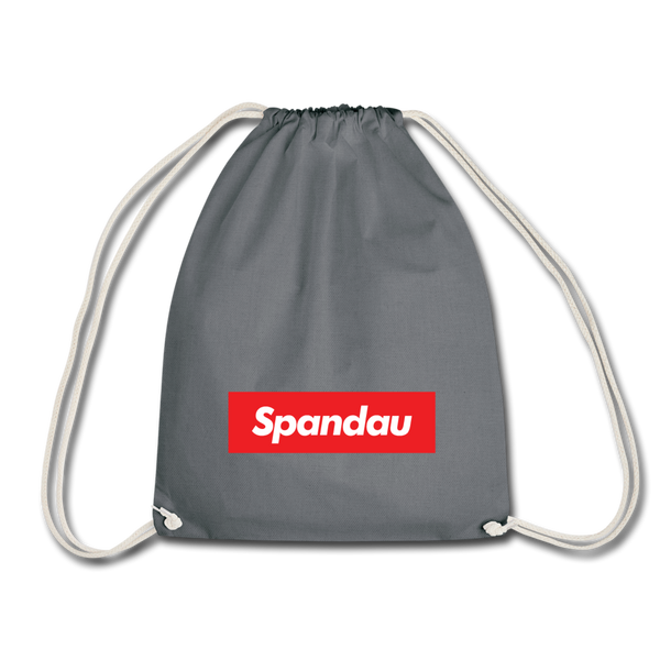 Spandau rot - Turnbeutel - Grau