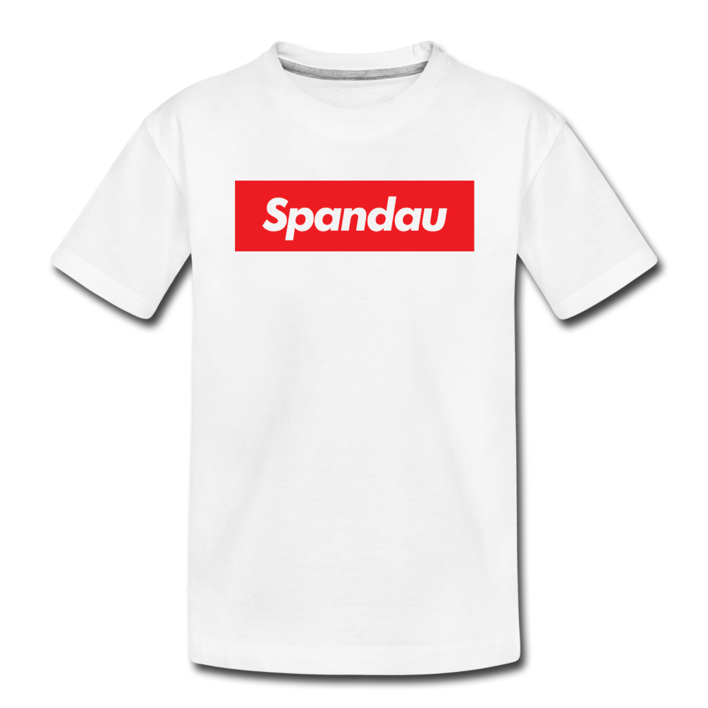 Spandau rot - Kinder Premium T-Shirt - Weiß