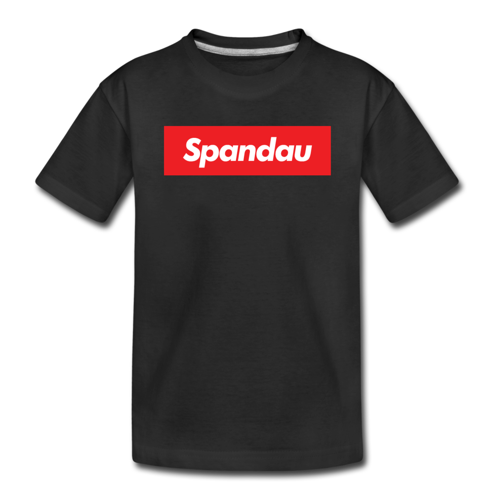 Spandau rot - Kinder Premium T-Shirt - Schwarz