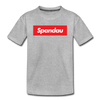 Spandau rot - Kinder Premium T-Shirt - Grau meliert