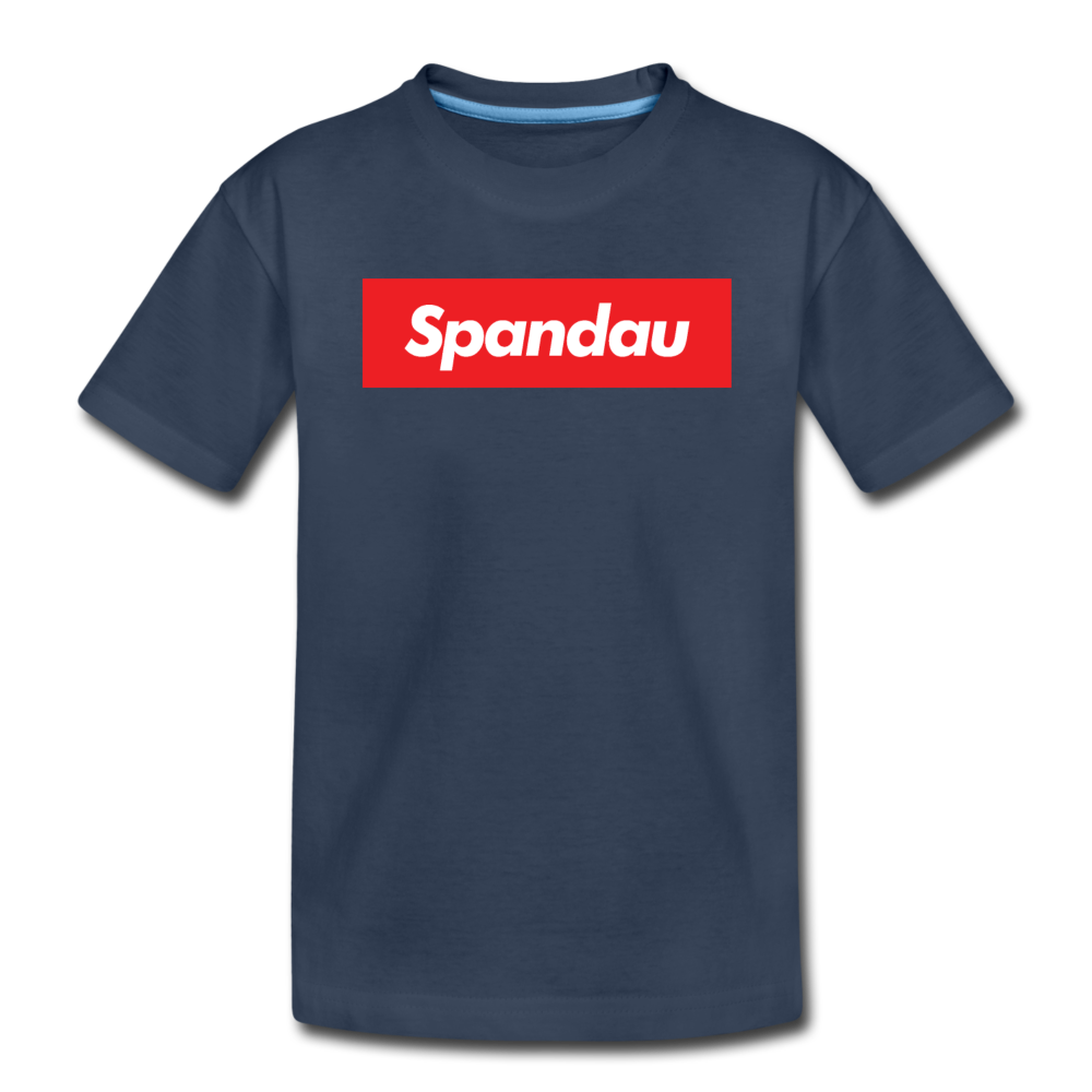 Spandau rot - Kinder Premium T-Shirt - Navy