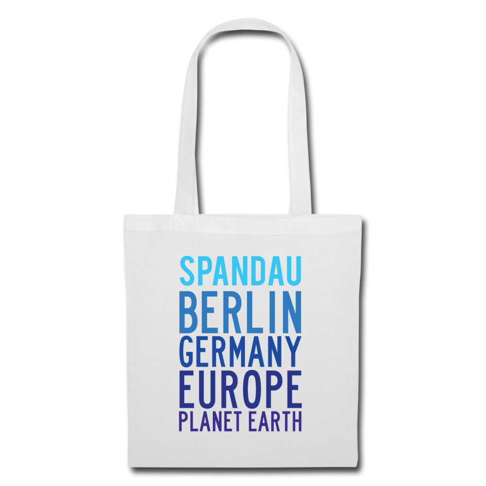 Spandau Planet Earth - Stoffbeutel - Weiß