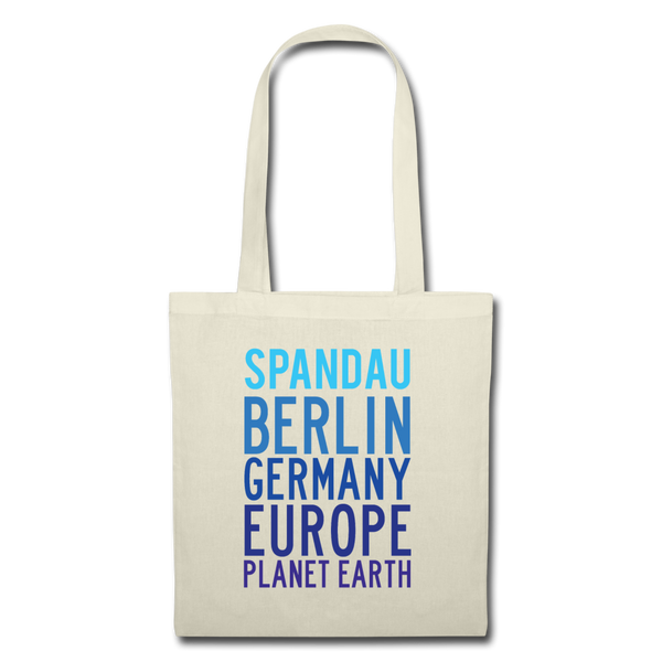 Spandau Planet Earth - Stoffbeutel - Natur