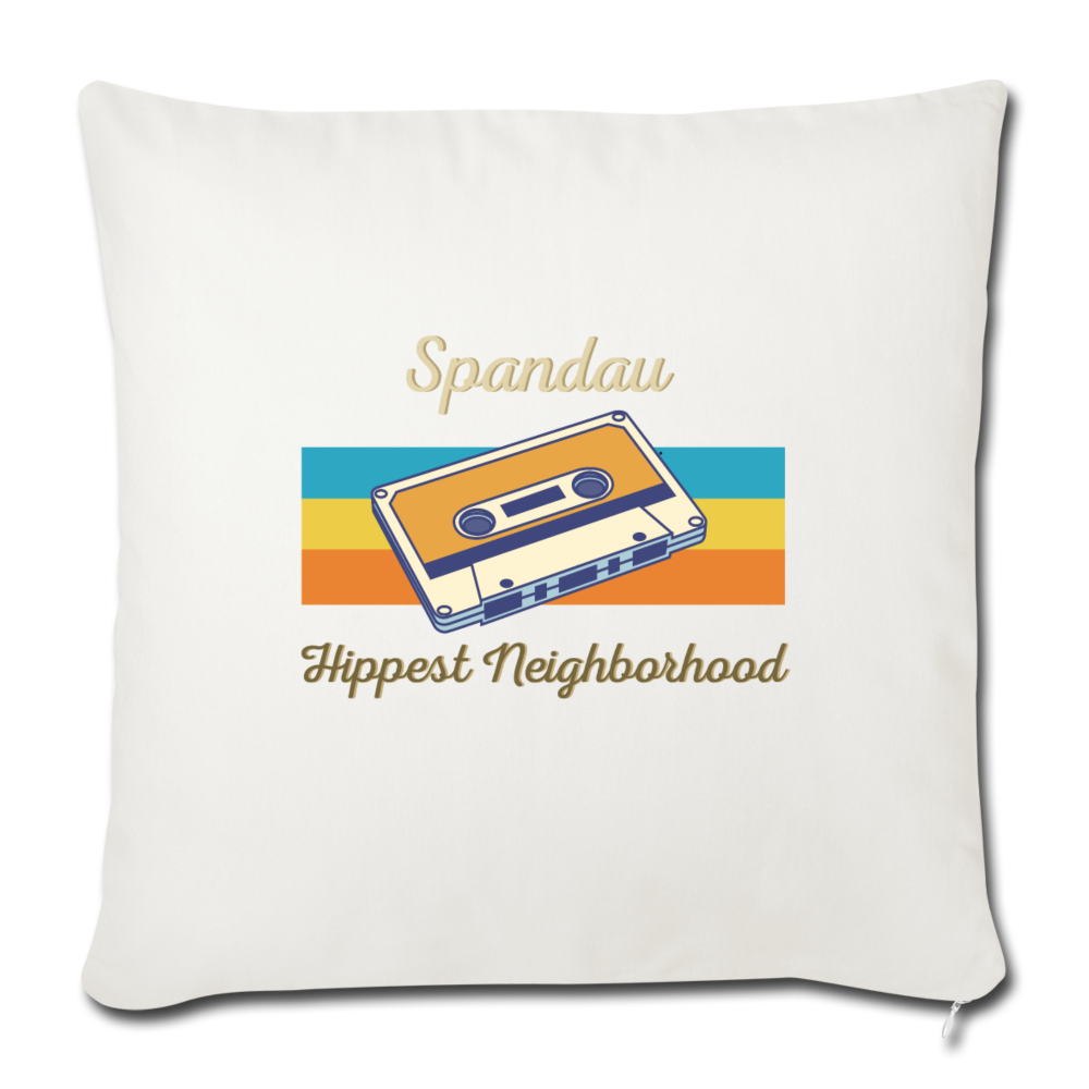 Spandau Hippest Neighborhood - Sofakissen mit Füllung (45 x 45 cm) - Naturweiß