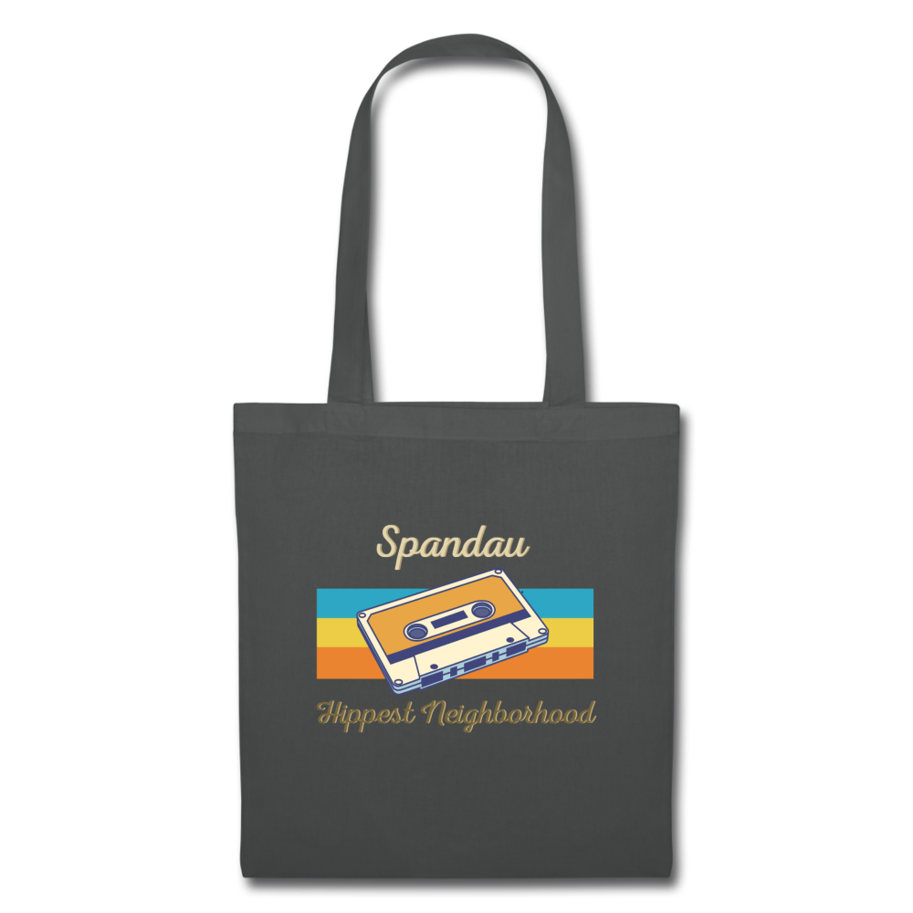 Spandau Hippest Neighborhood - Stoffbeutel - Graphite