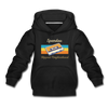Spandau Hippest Neighborhood - Kinder Premium Hoodie - Schwarz