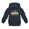 Spandau Hippest Neighborhood - Kinder Premium Hoodie - Navy