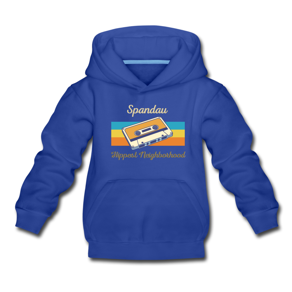 Spandau Hippest Neighborhood - Kinder Premium Hoodie - Royalblau