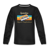 Spandau Hippest Neighborhood - Teenager Langarmshirt - Schwarz