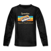 Spandau Hippest Neighborhood - Teenager Langarmshirt - Anthrazit
