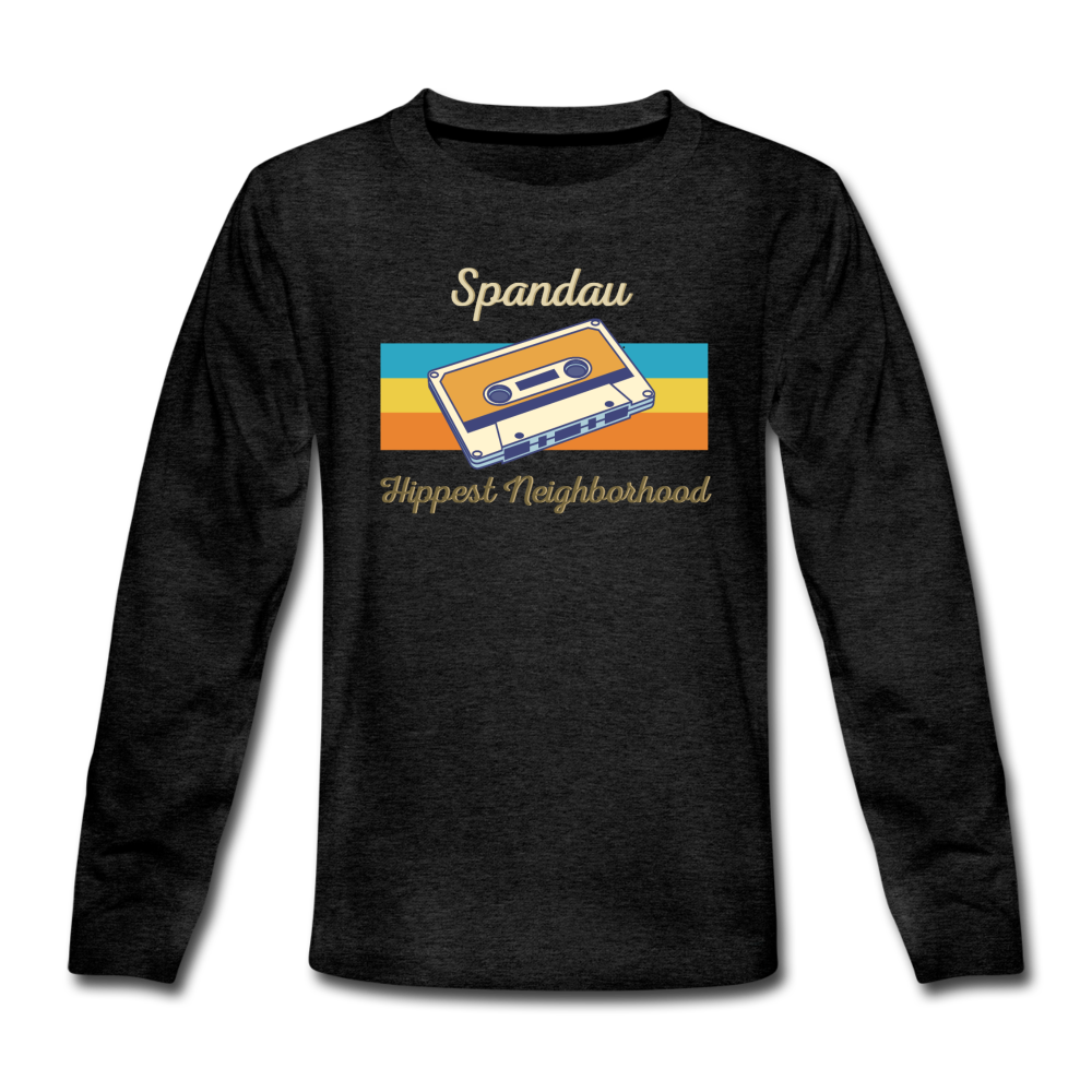 Spandau Hippest Neighborhood - Teenager Langarmshirt - Anthrazit