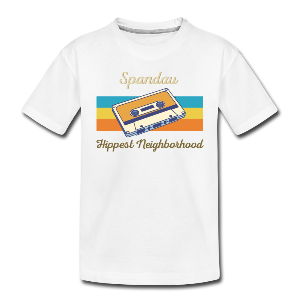 Spandau Hippest Neighborhood - Teenager Premium T-Shirt - Weiß