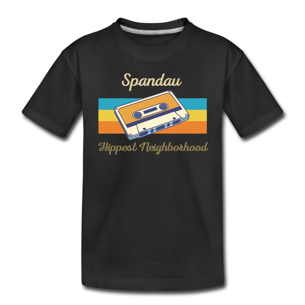 Spandau Hippest Neighborhood - Teenager Premium T-Shirt - Schwarz