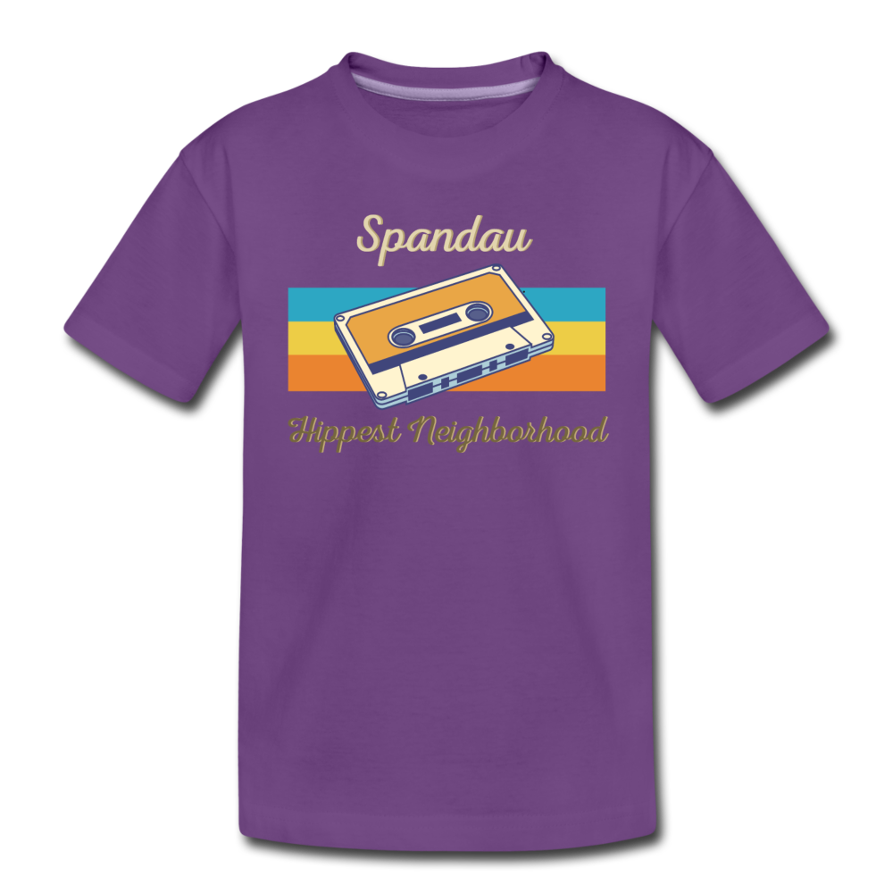 Spandau Hippest Neighborhood - Teenager Premium T-Shirt - Lila