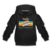 Steglitz Hippest Neighborhood - Kinder Premium Hoodie - Schwarz