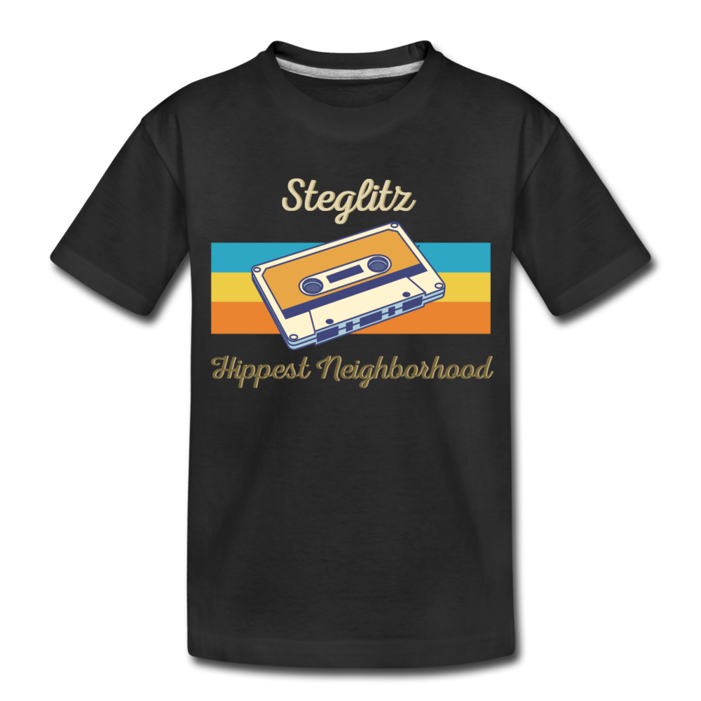 Steglitz Hippest Neighborhood - Teenager Premium T-Shirt - Schwarz