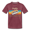 Steglitz Hippest Neighborhood - Teenager Premium T-Shirt - Bordeauxrot meliert