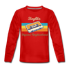 Steglitz Hippest Neighborhood - Kinder Langarmshirt - Rot