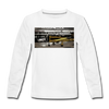 Tempelhof Flugzeug - Kinder Langarmshirt - Weiß