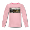 Tempelhof Flugzeug - Kinder Langarmshirt - Hellrosa