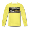 Tempelhof Flugzeug - Kinder Langarmshirt - Gelb