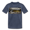 Tempelhof Flugzeug - Kinder Premium T-Shirt - Blau meliert