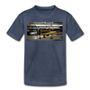 Tempelhof Flugzeug - Teenager Premium T-Shirt - Blau meliert