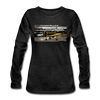 Tempelhof Flugzeug - Frauen Premium Langarmshirt - Anthrazit