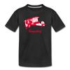 Tempelhof Flugzeug rot - Teenager Premium T-Shirt - Schwarz