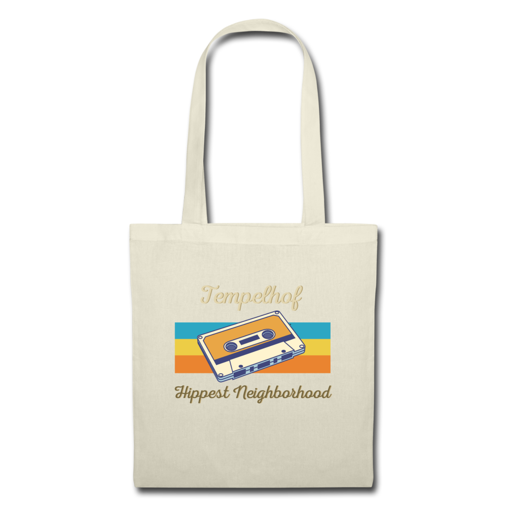 Tempelhof Hippest Neighborhood - Stoffbeutel - Natur