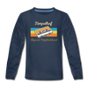 Tempelhof Hippest Neighborhood - Teenager Langarmshirt - Navy