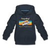 Tempelhof Hippest Neighborhood - Kinder Premium Hoodie - Navy