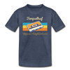 Tempelhof Hippest Neighborhood - Teenager Premium T-Shirt - Blau meliert