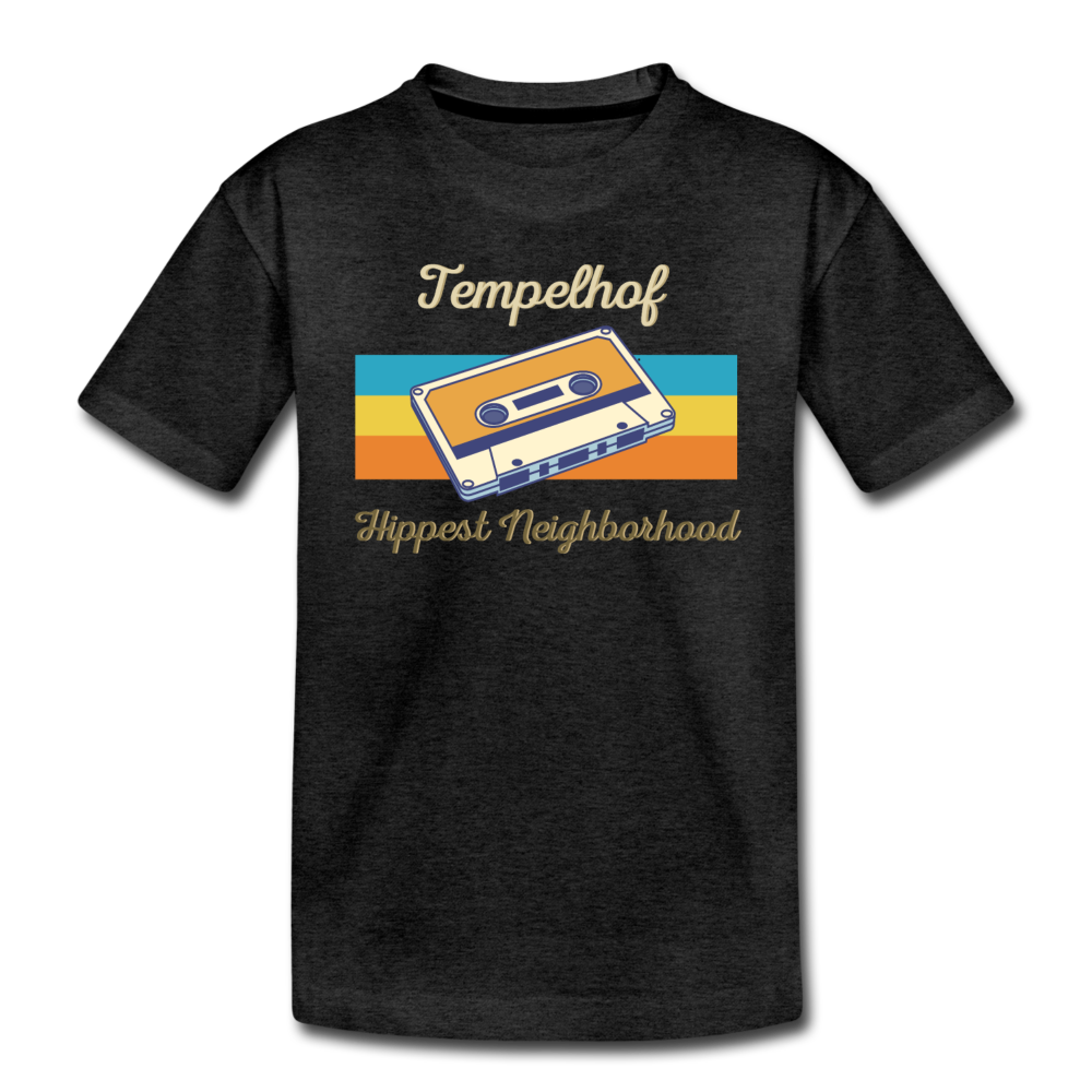 Tempelhof Hippest Neighborhood - Teenager Premium T-Shirt - Anthrazit