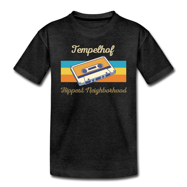 Tempelhof Hippest Neighborhood - Teenager Premium T-Shirt - Anthrazit