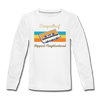 Tempelhof Hippest Neighborhood - Kinder Langarmshirt - Weiß
