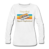 Tempelhof Hippest Neighborhood - Frauen Premium Langarmshirt - Weiß