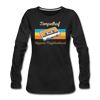 Tempelhof Hippest Neighborhood - Frauen Premium Langarmshirt - Schwarz
