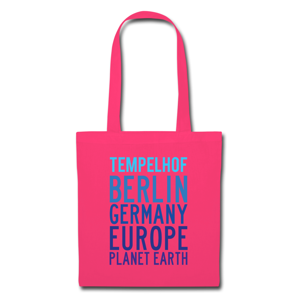 Tempelhof Planet Earth - Stoffbeutel - Azalea