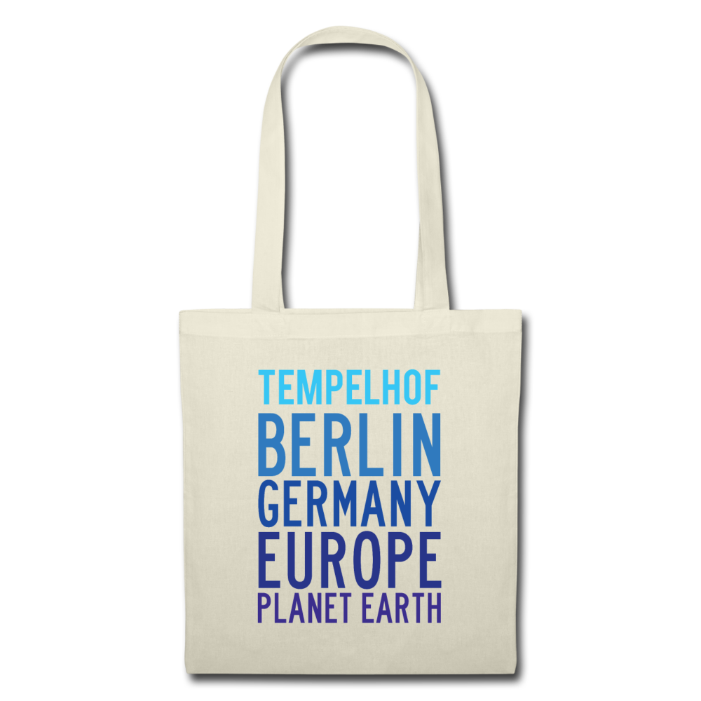 Tempelhof Planet Earth - Stoffbeutel - Natur