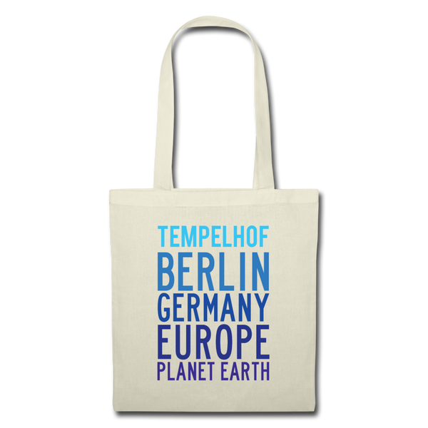 Tempelhof Planet Earth - Stoffbeutel - Natur