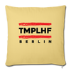 TMPLHF - Sofakissen mit Füllung (45 x 45 cm) - Hellgelb
