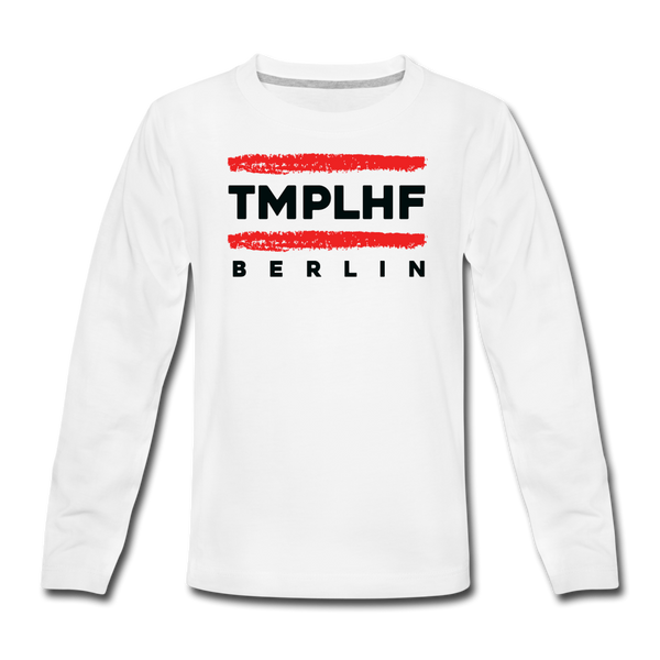 TMPLHF - Teenager Langarmshirt - Weiß