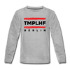 TMPLHF - Kinder Langarmshirt - Grau meliert