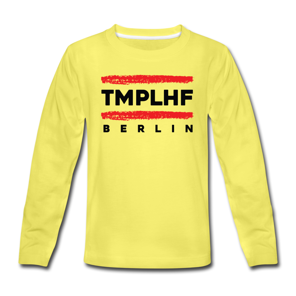 TMPLHF - Kinder Langarmshirt - Gelb