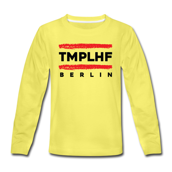 TMPLHF - Kinder Langarmshirt - Gelb